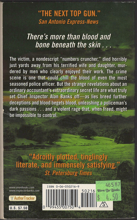 Final Account by Peter Robinson back cover