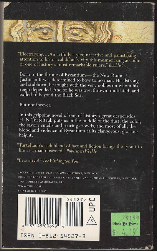 Justinian by H. N. Turtletaub back cover