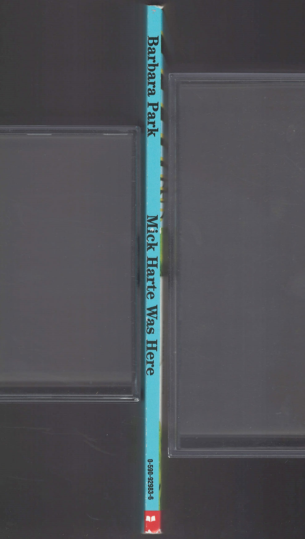 Mick Harte Was Here by Barbara Park spine