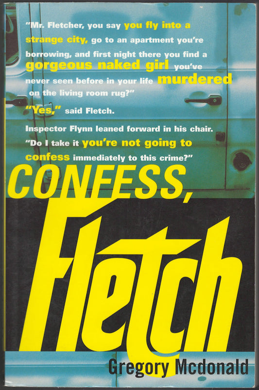 Confess, Fletch by Gregory McDonald front cover