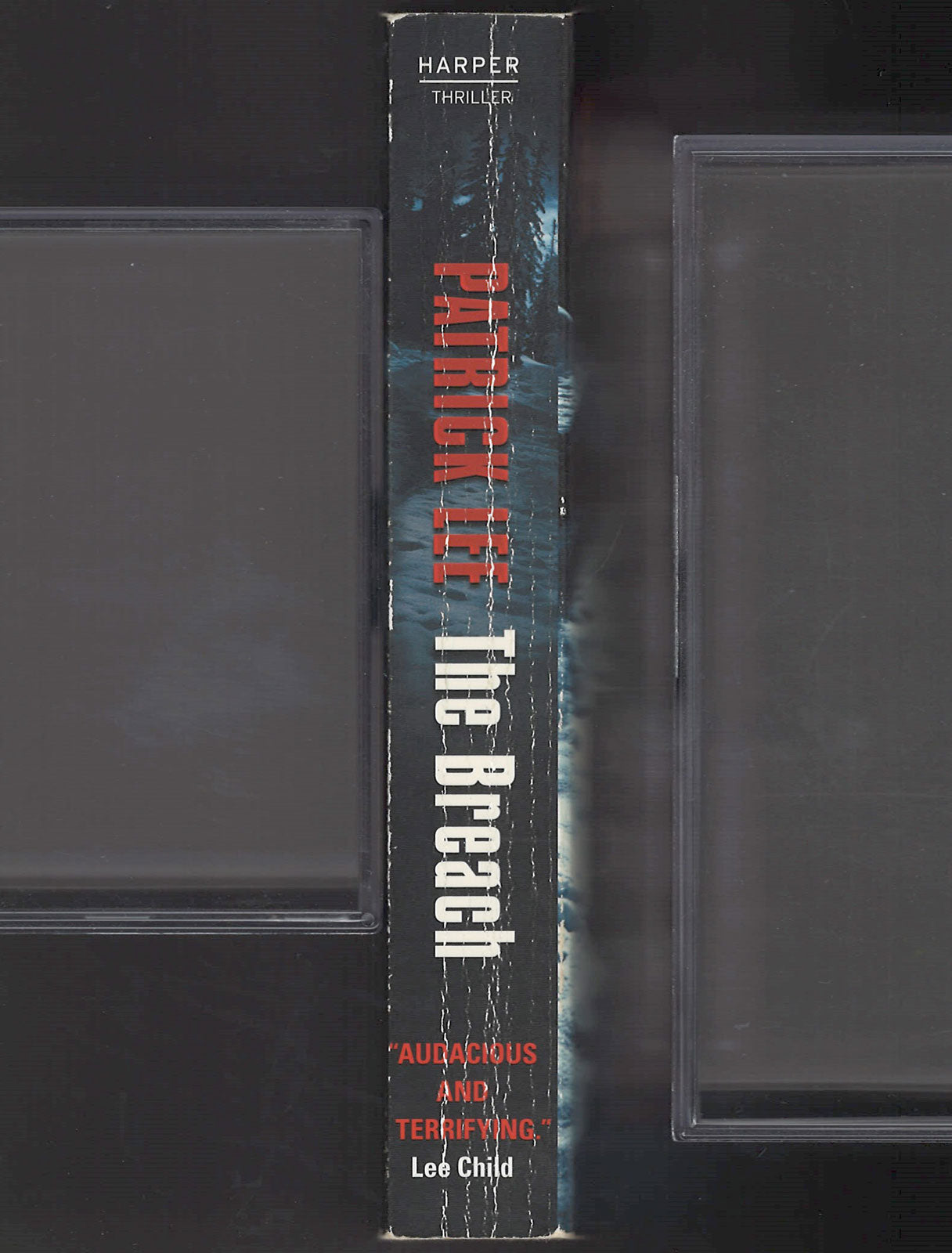 The Breach by Patrick Lee spine