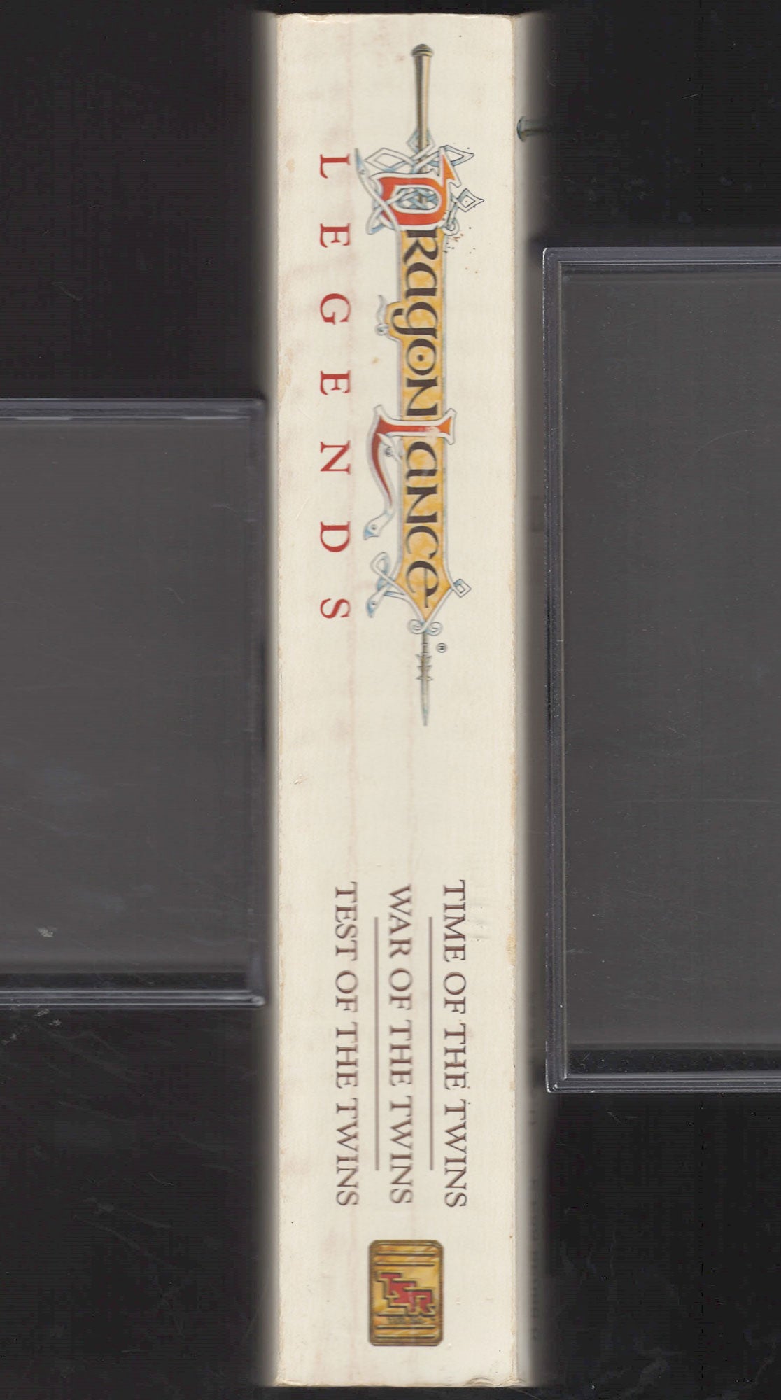 Dragonlance Legends by Margaret Weis and Tracy Hickman spine