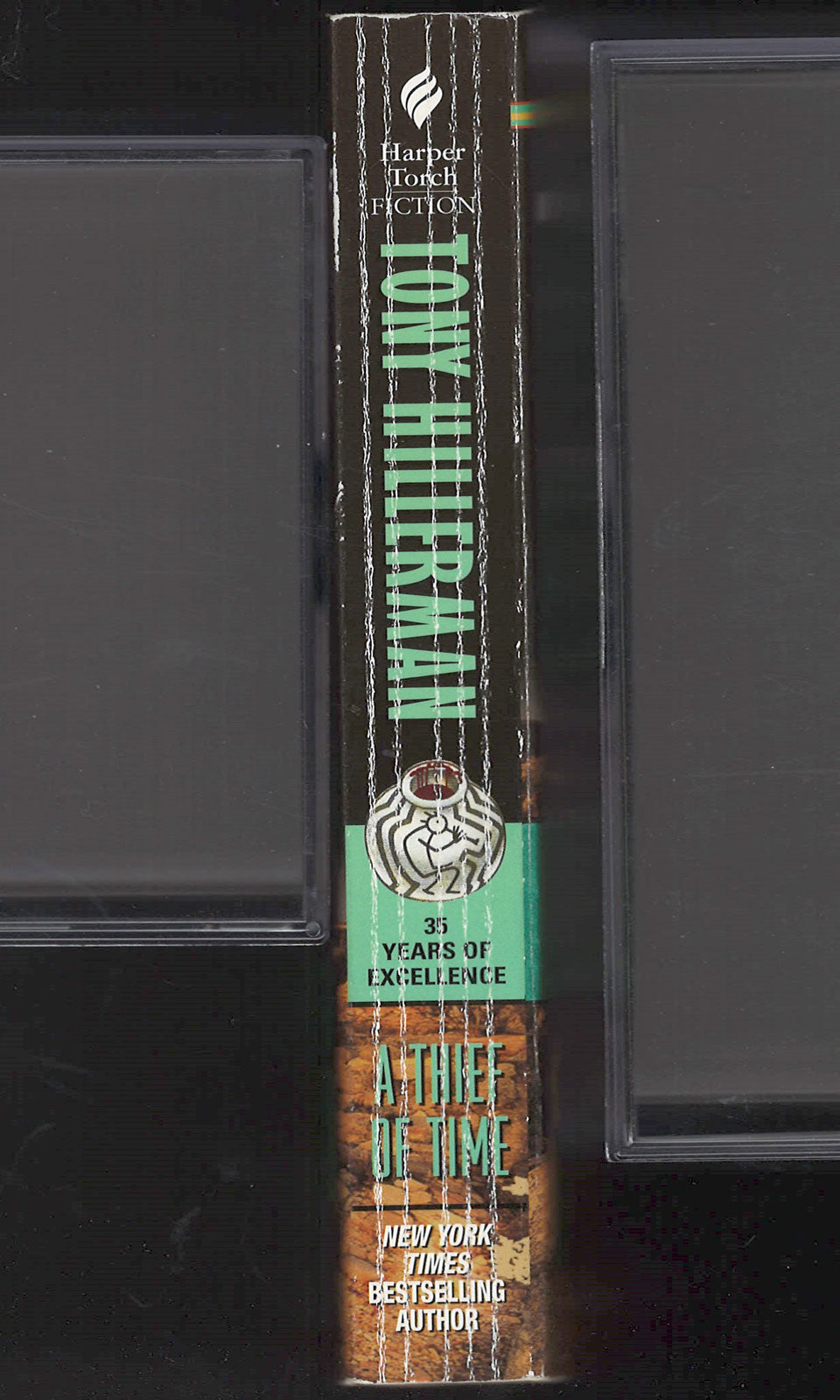 The Thief of Time by Tony Hillerman spine