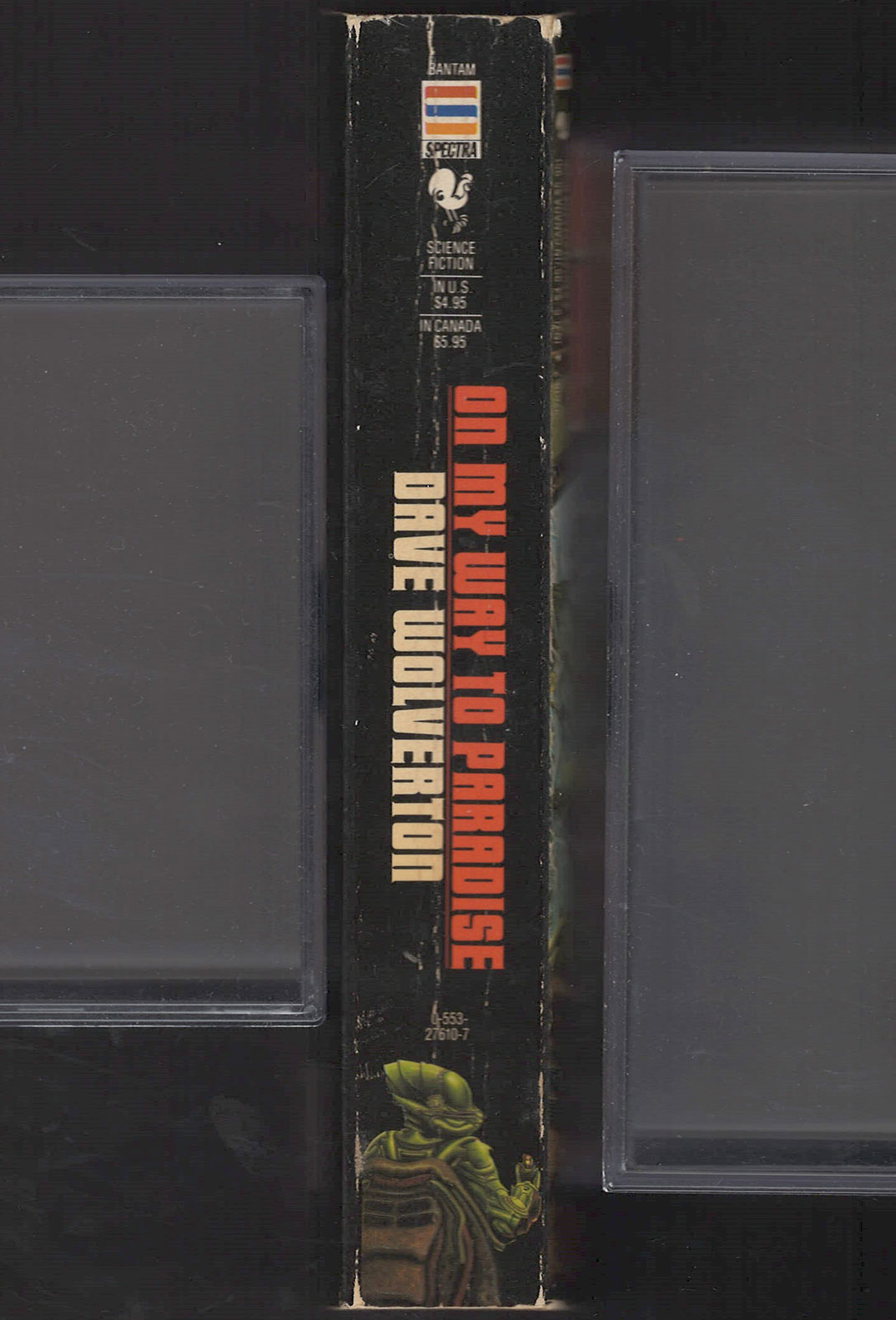 On my Way to Paradise by Dave Wolverton spine