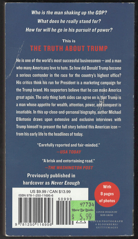 Truth About Trump back cover