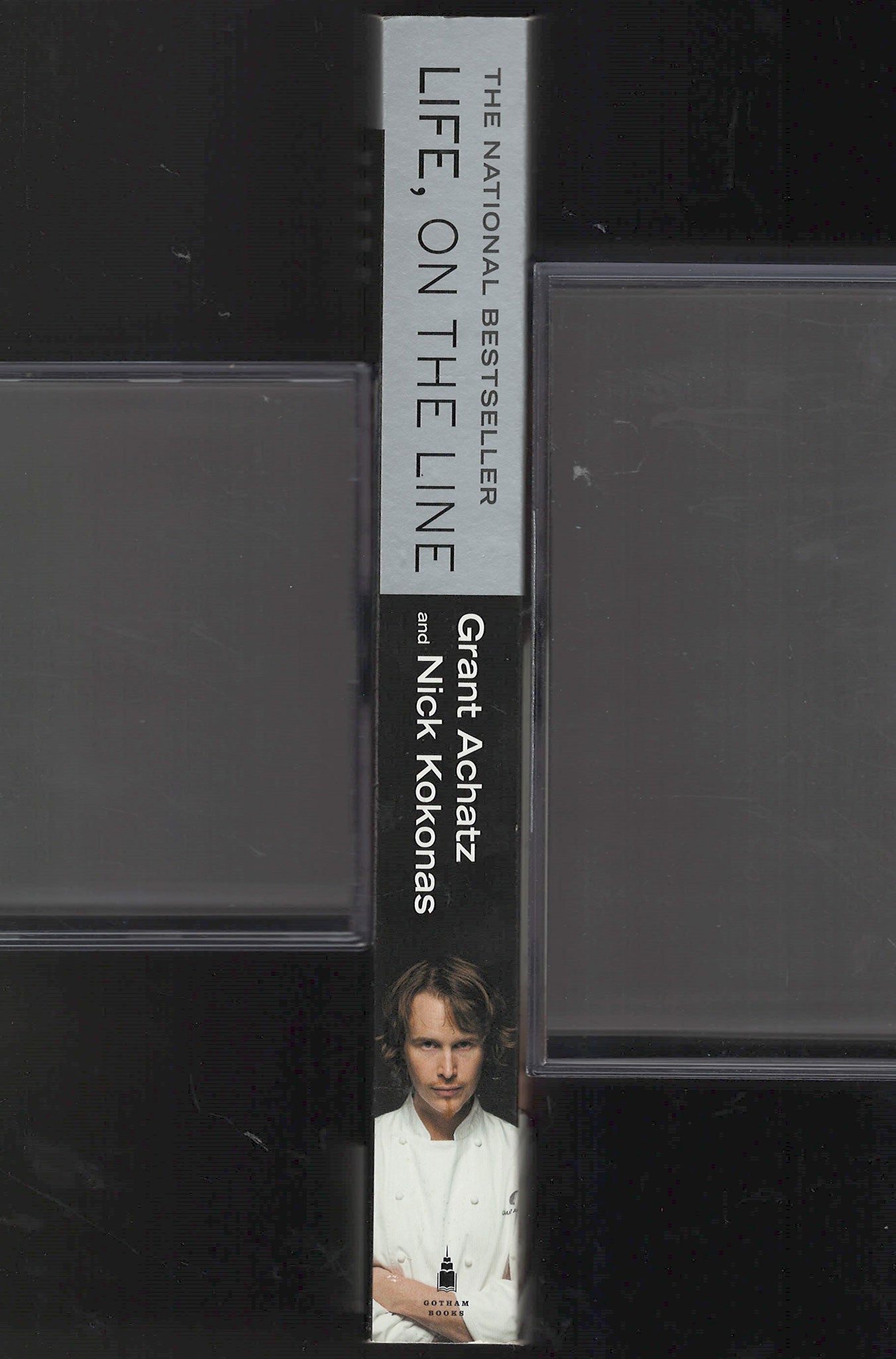 Life, on the Line: A Chef's Story of Chasing Greatness, Facing Death, and Redefining the Way We Eat spine