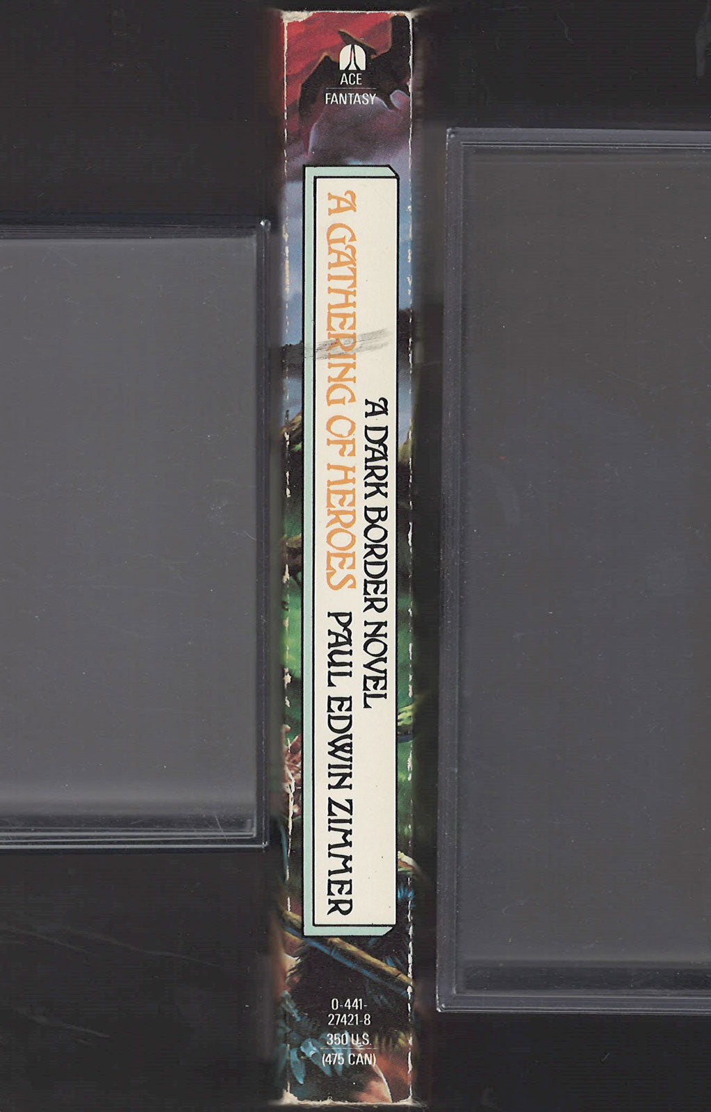 A Gathering of Heroes by Paul Zimmer spine