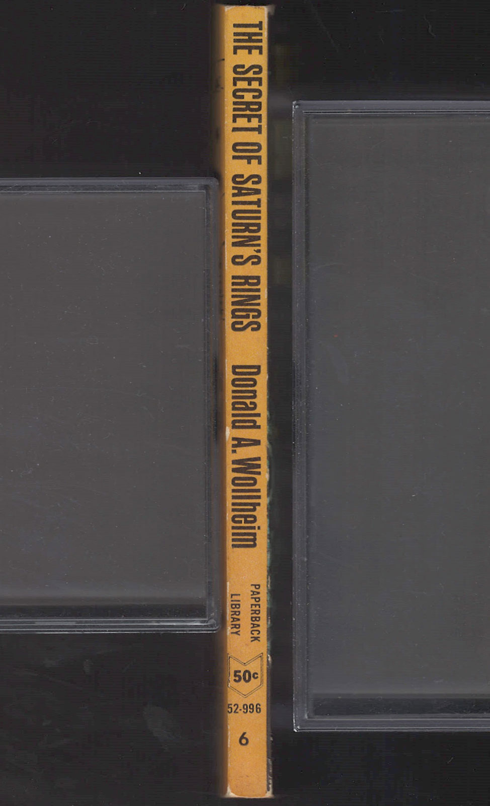 The Secret of Saturn's Rings by Donald Wollheim spine