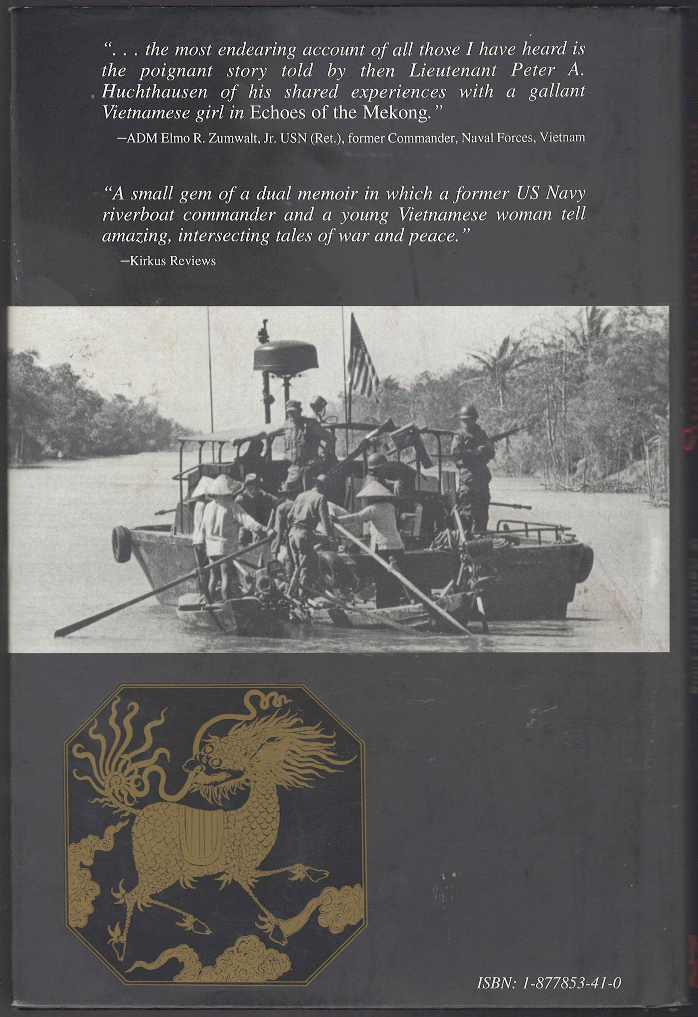 Echoes of the Mekong by Peter Huchthausen and Nguyen Thi Lung back cover