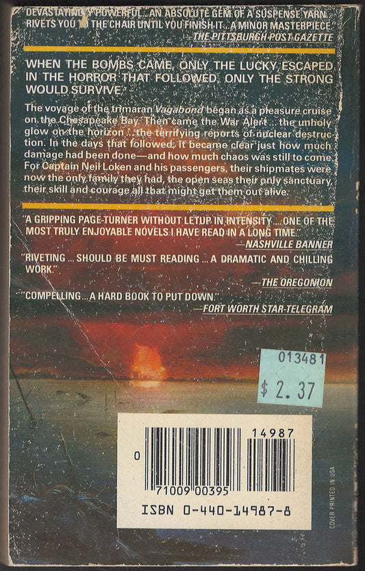 Long Voyage Back by Luke Rhinehart back cover