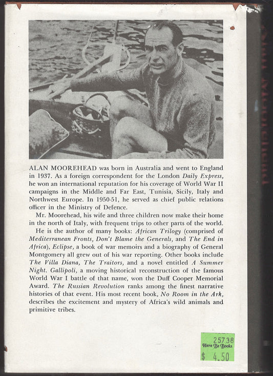 The White Nile by Alan Moorehead back cover