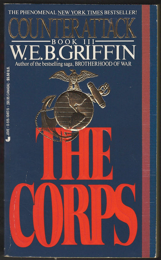 Counterattack by W.E.B. Griffin front cover