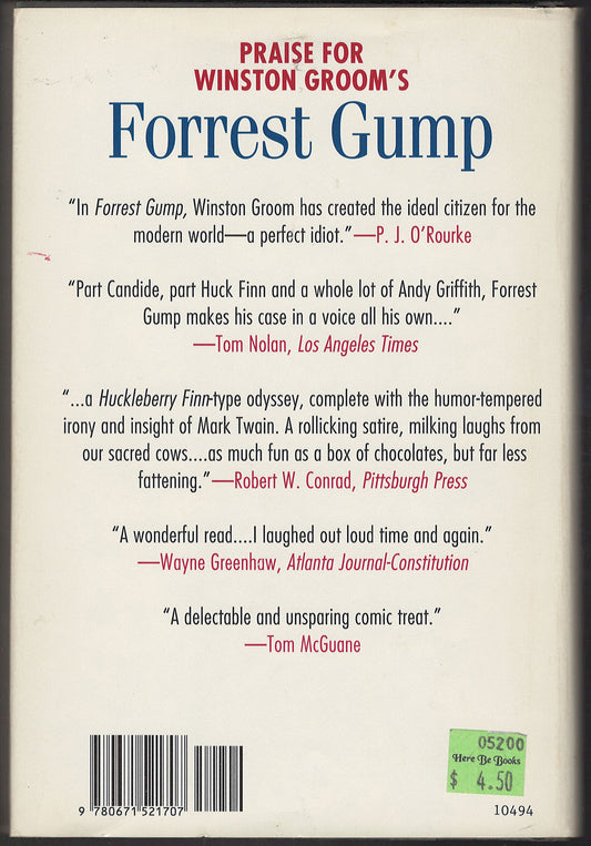 Gump & Co. by Winston Groom back cover