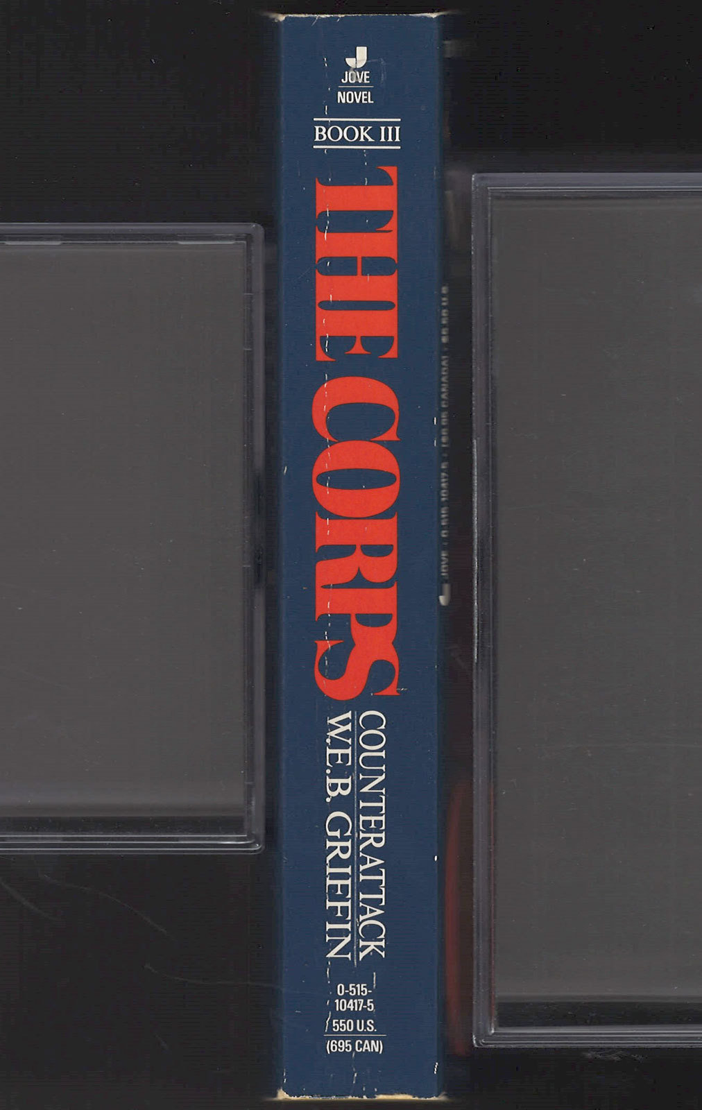 Counterattack by W.E.B. Griffin spine