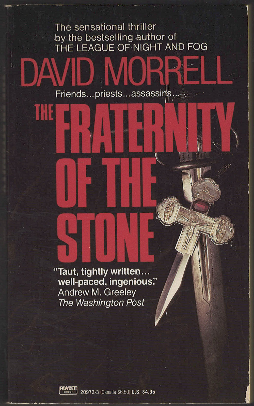 Fraternity of Stone by David Morrell front cover