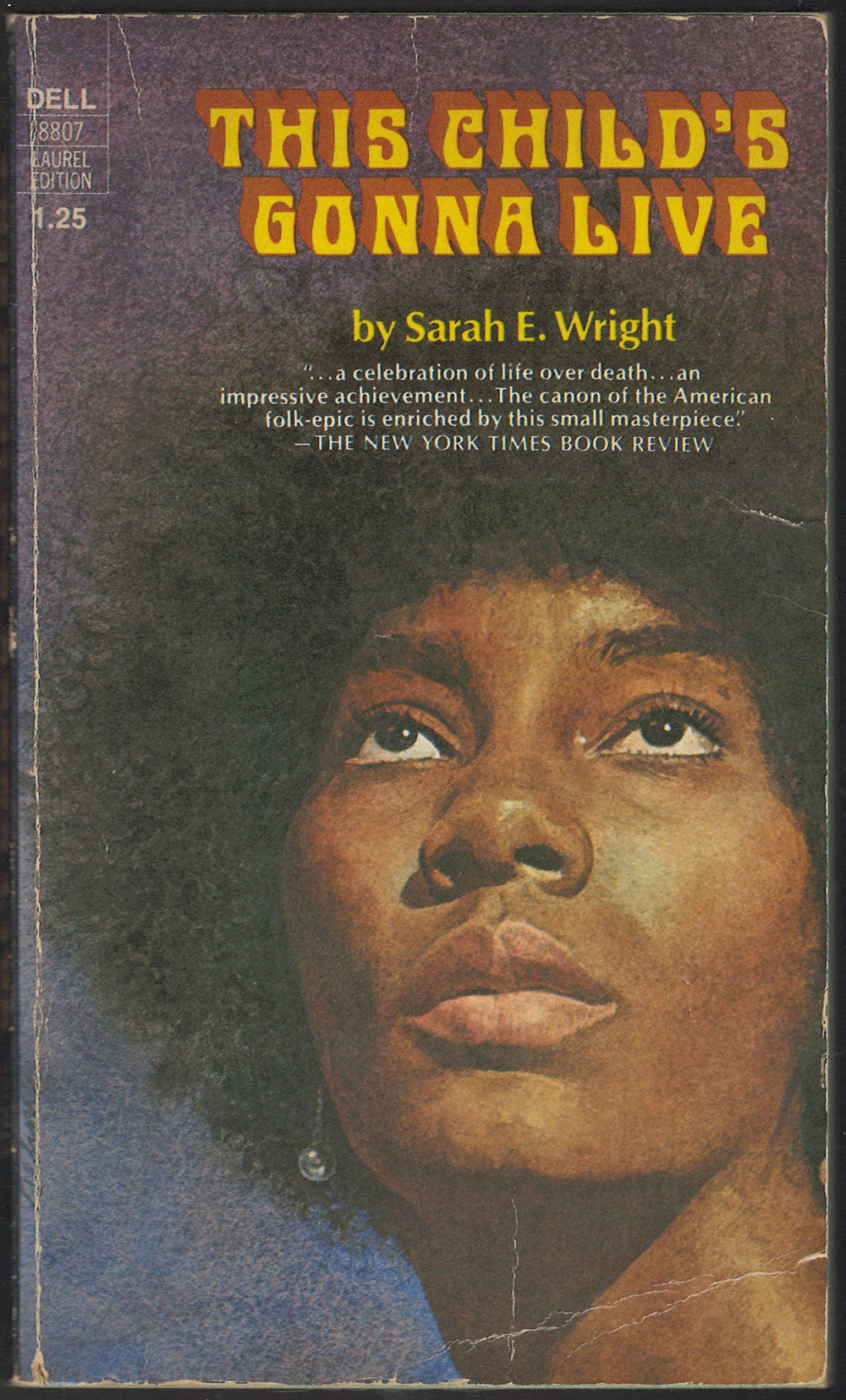 Front cover of This Child's Gonna Live by Sarah E. Wright featuring a woman's face.