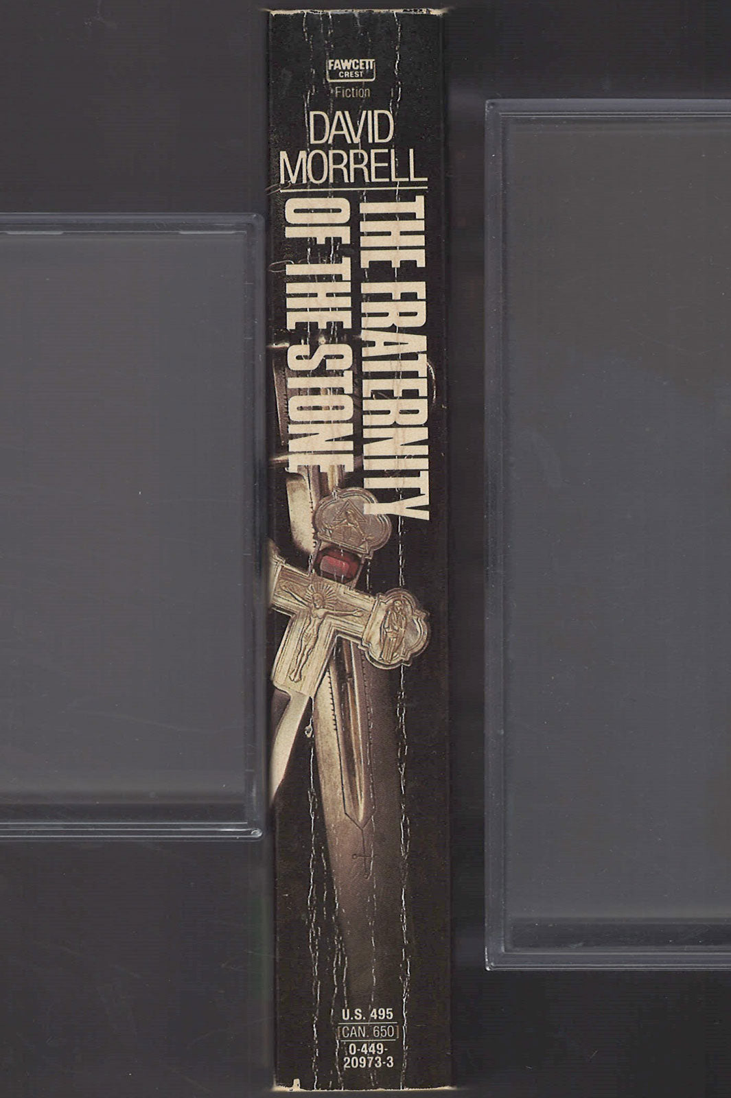 Fraternity of Stone by David Morrell spine