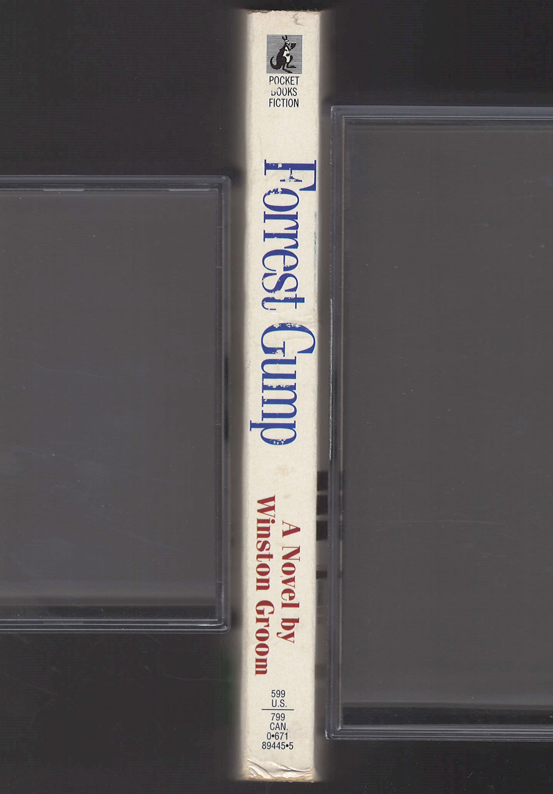 Forrest Gump by Winston Groom spine