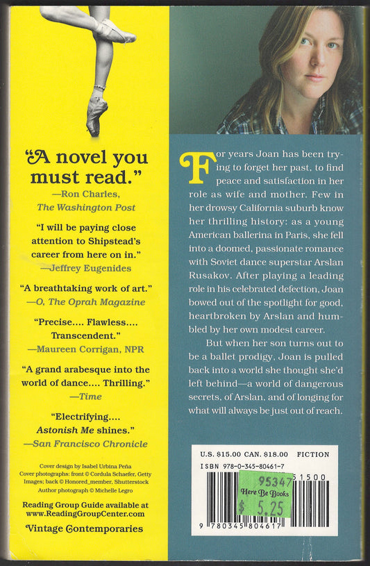 Astonish Me by Maggie Shipstead back cover