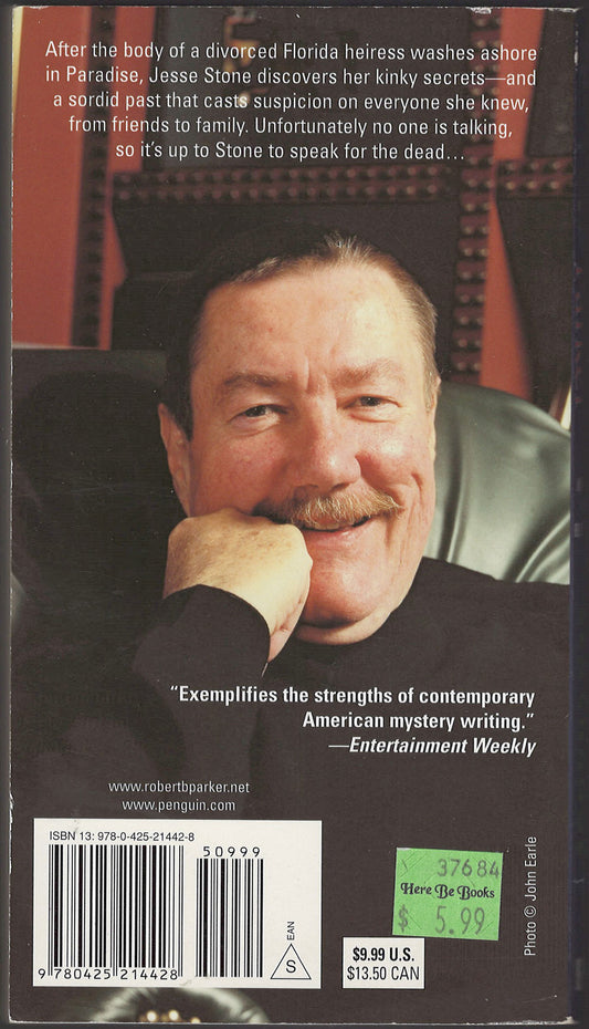 Sea Change by Robert Parker back cover