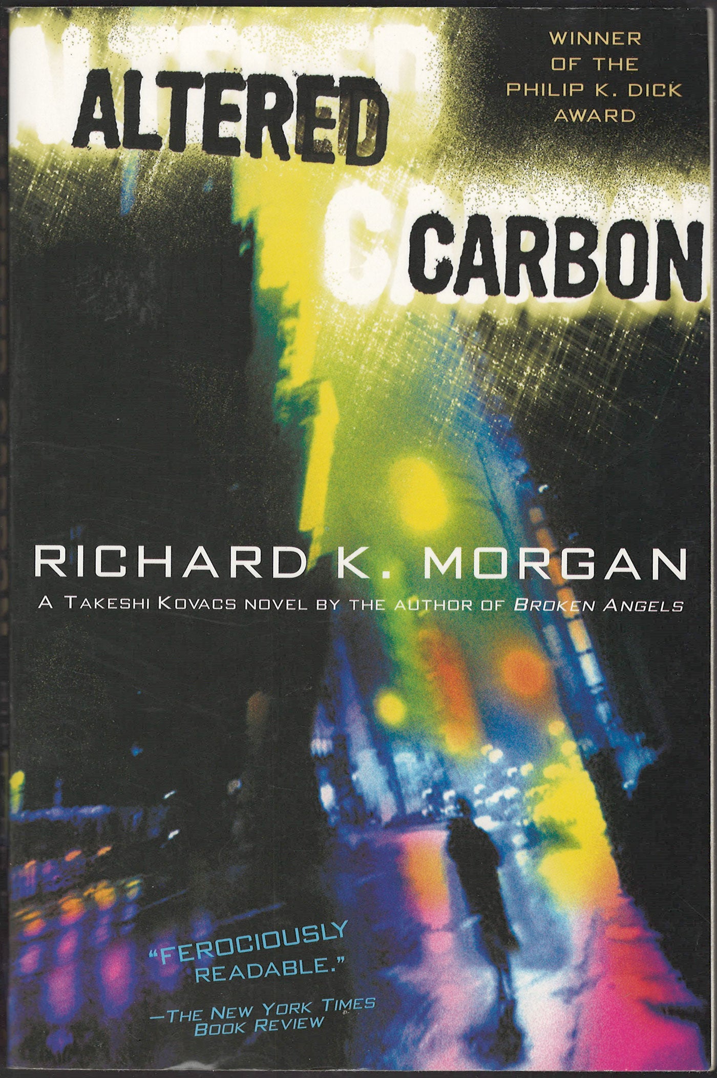 Altered Carbon by Richard Morgan front cover
