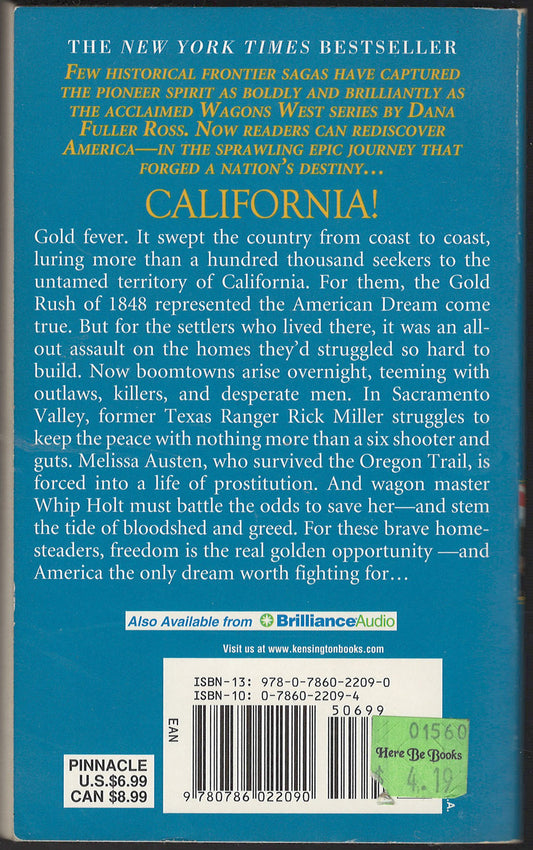 California by Dana Fuller Ross back cover