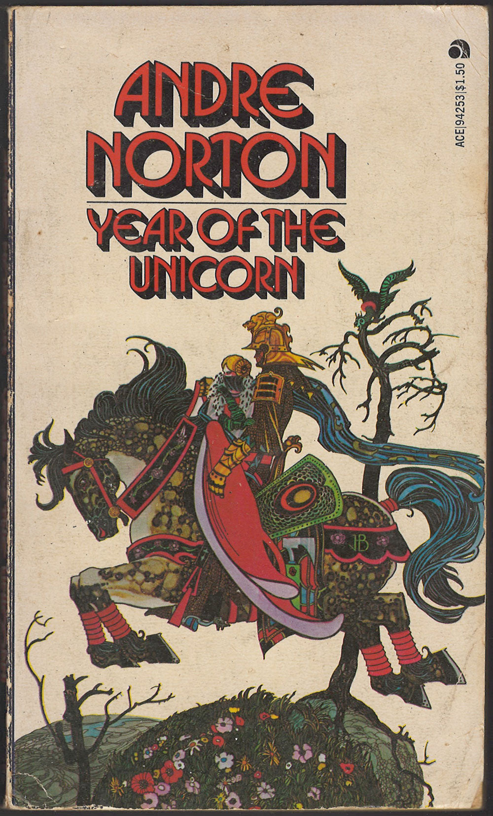 Year of the Unicorn by Andre Norton front cover