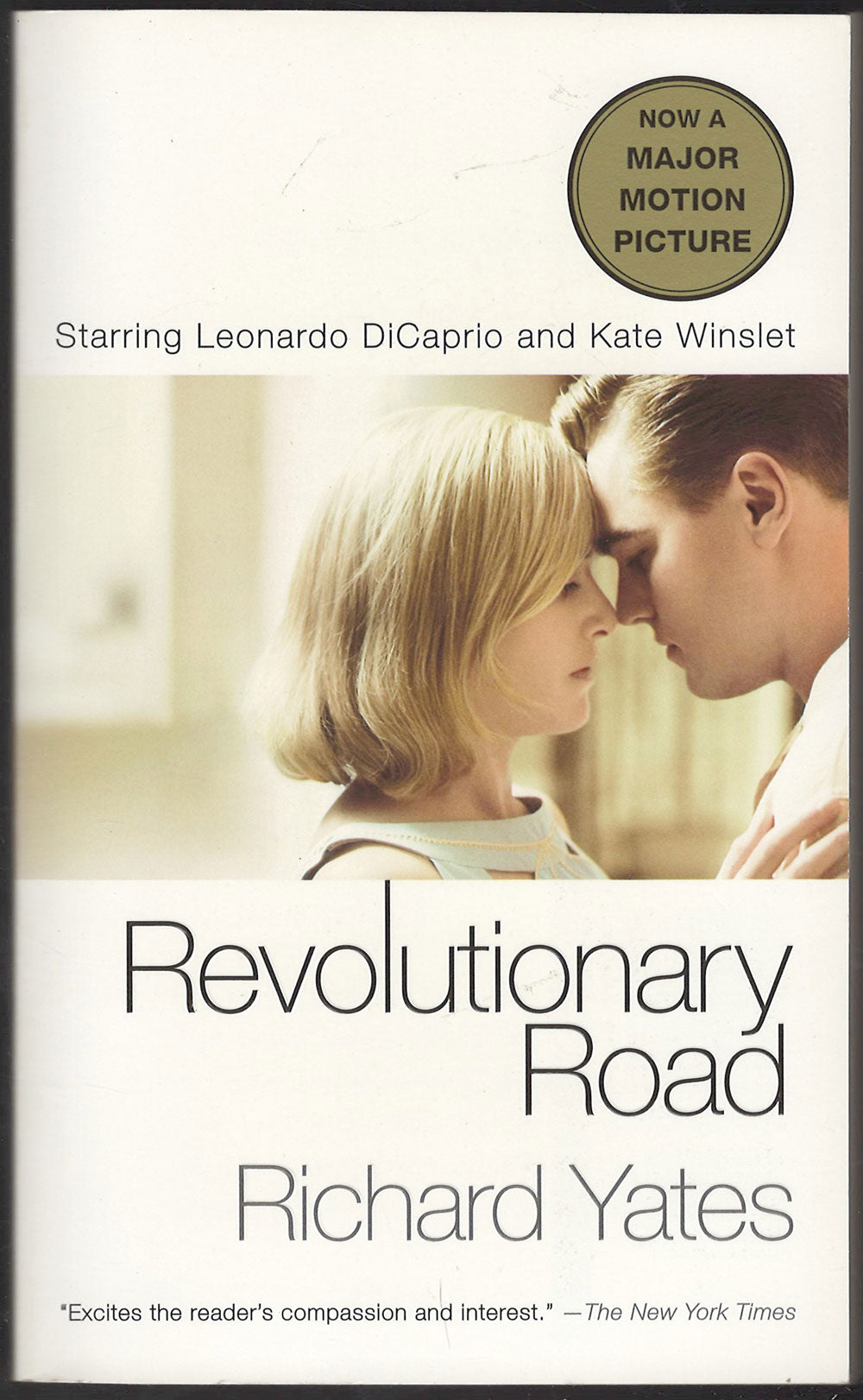 Front cover of Revolutionary Road by Richard Yates with a movie adaptation mention.
