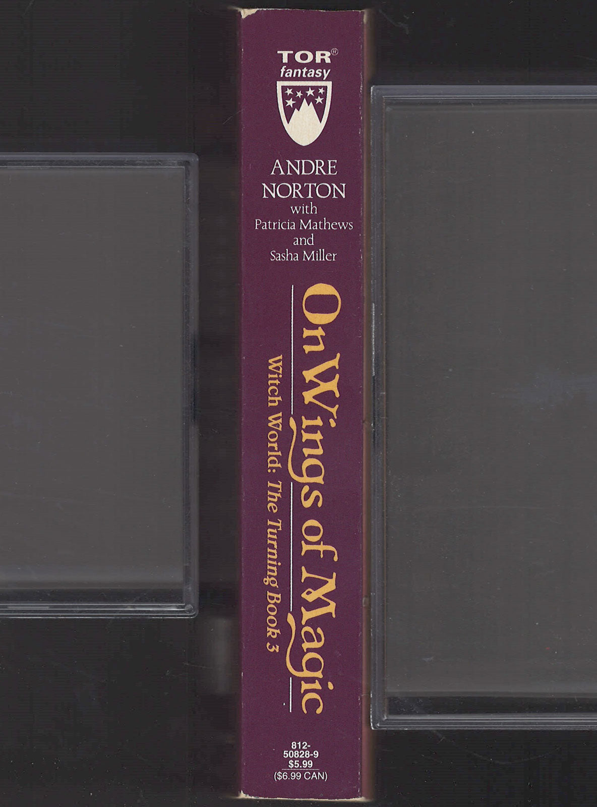 On Wings of Magic by Andre Norton spine