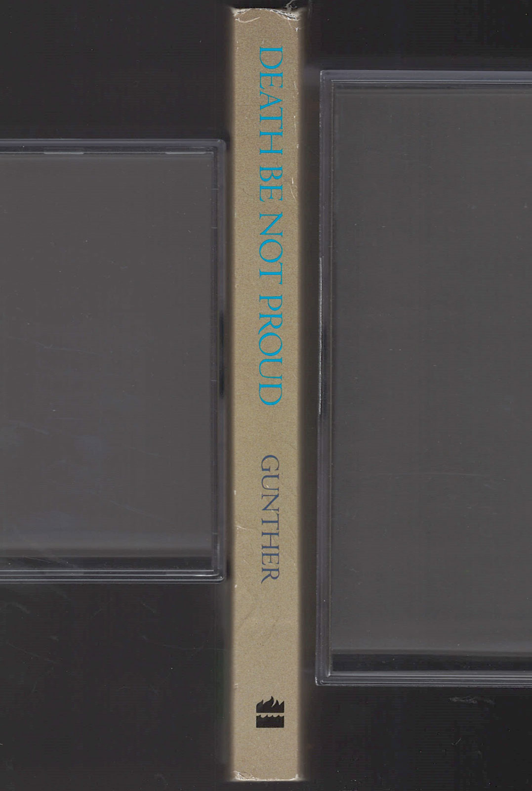 Death Be Not Proud by John Gunther spine