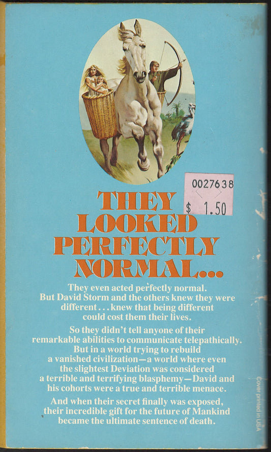 Re-birth by John Wyndham back cover