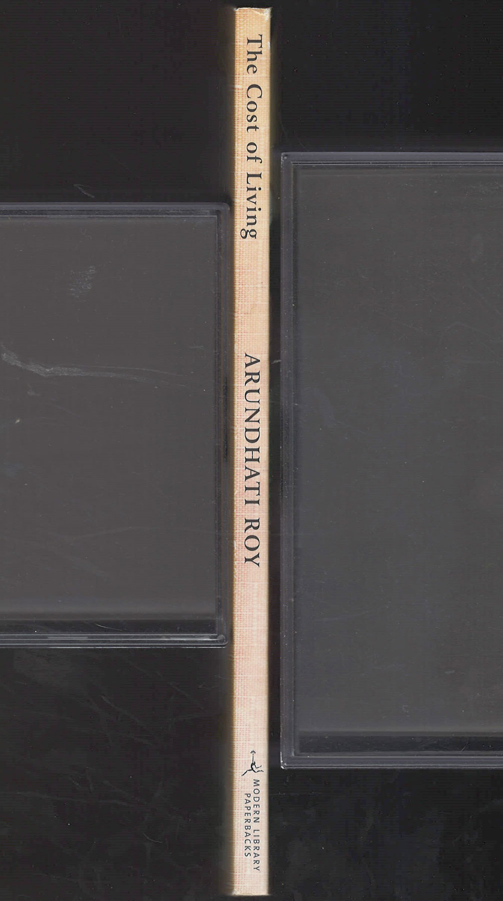 The Cost of Living by Arundhati Roy spine