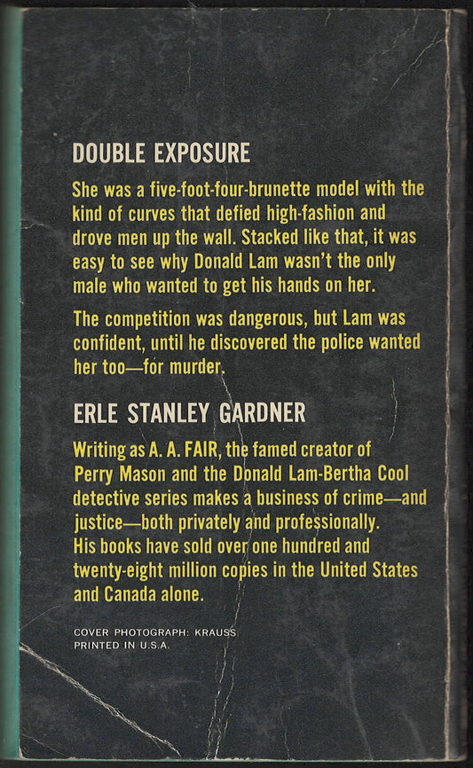 Owls Don't Blink by A. A. Fair back cover