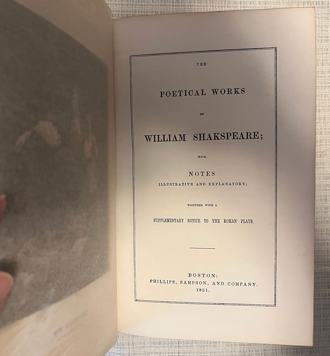 Complete Works of William Shakespeare volume 8 title page