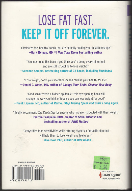 The Virgin Diet by JJ Virgin back cover