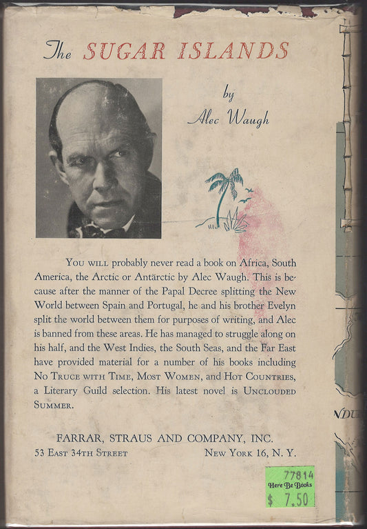 The Sugar Islands by Alec Waugh back cover