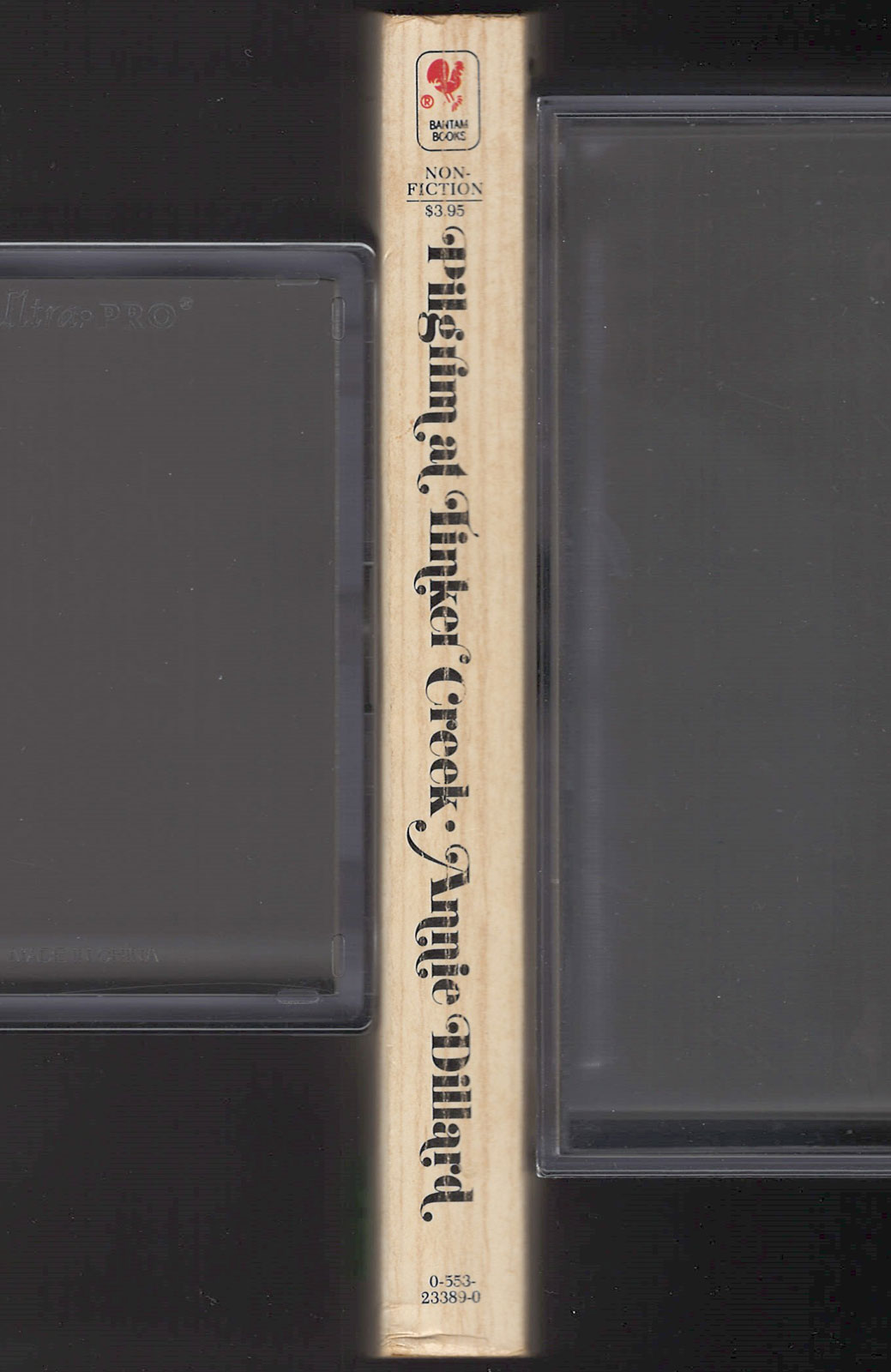 Pilgrim at Tinker Creek by Annie Dillard spine