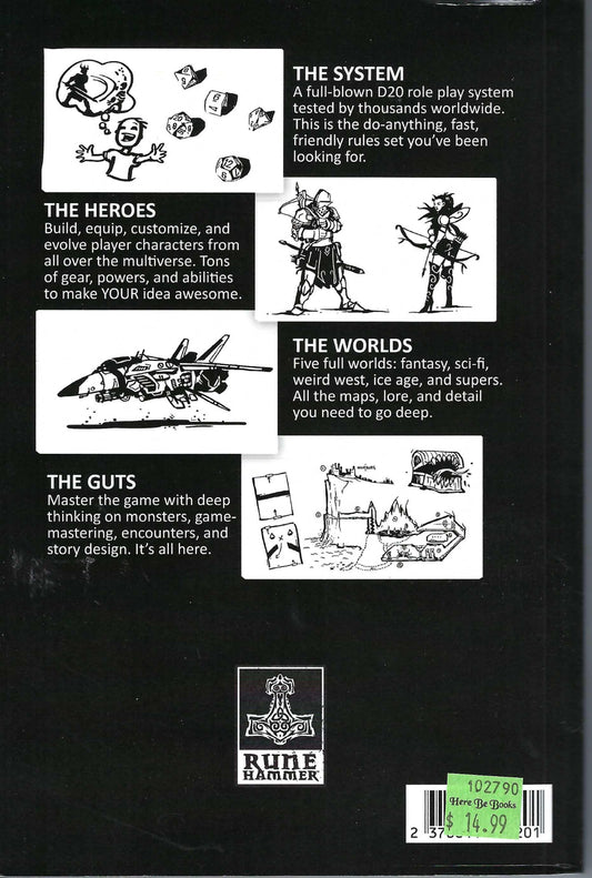 Index Card RPG Master Edition back cover