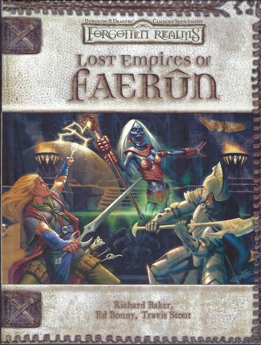 Lost Empires of Faerûn front cover