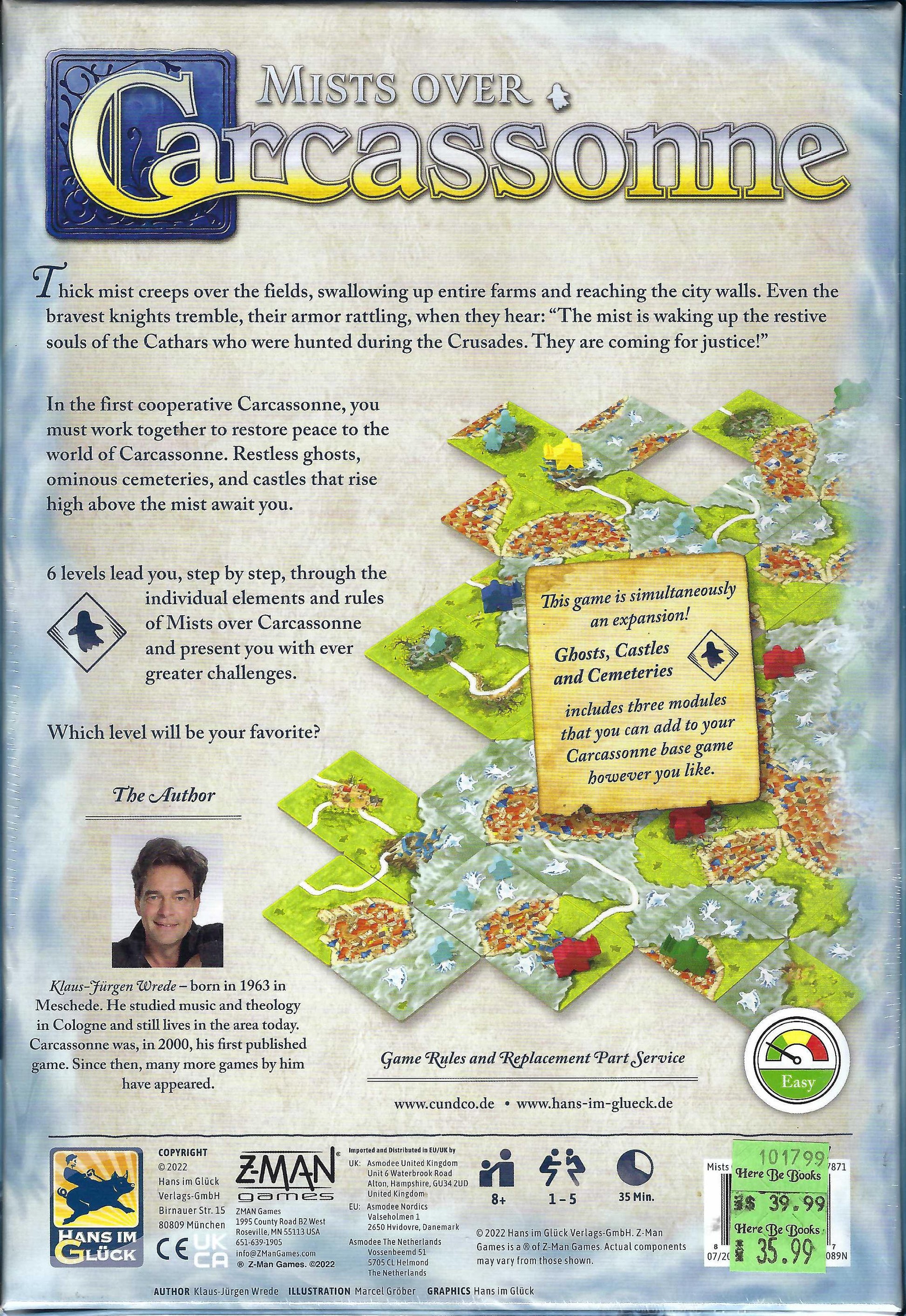 Mists Over Carcassonne back of box