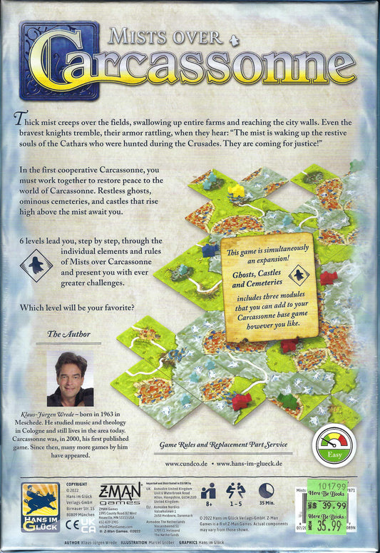Mists Over Carcassonne back of box
