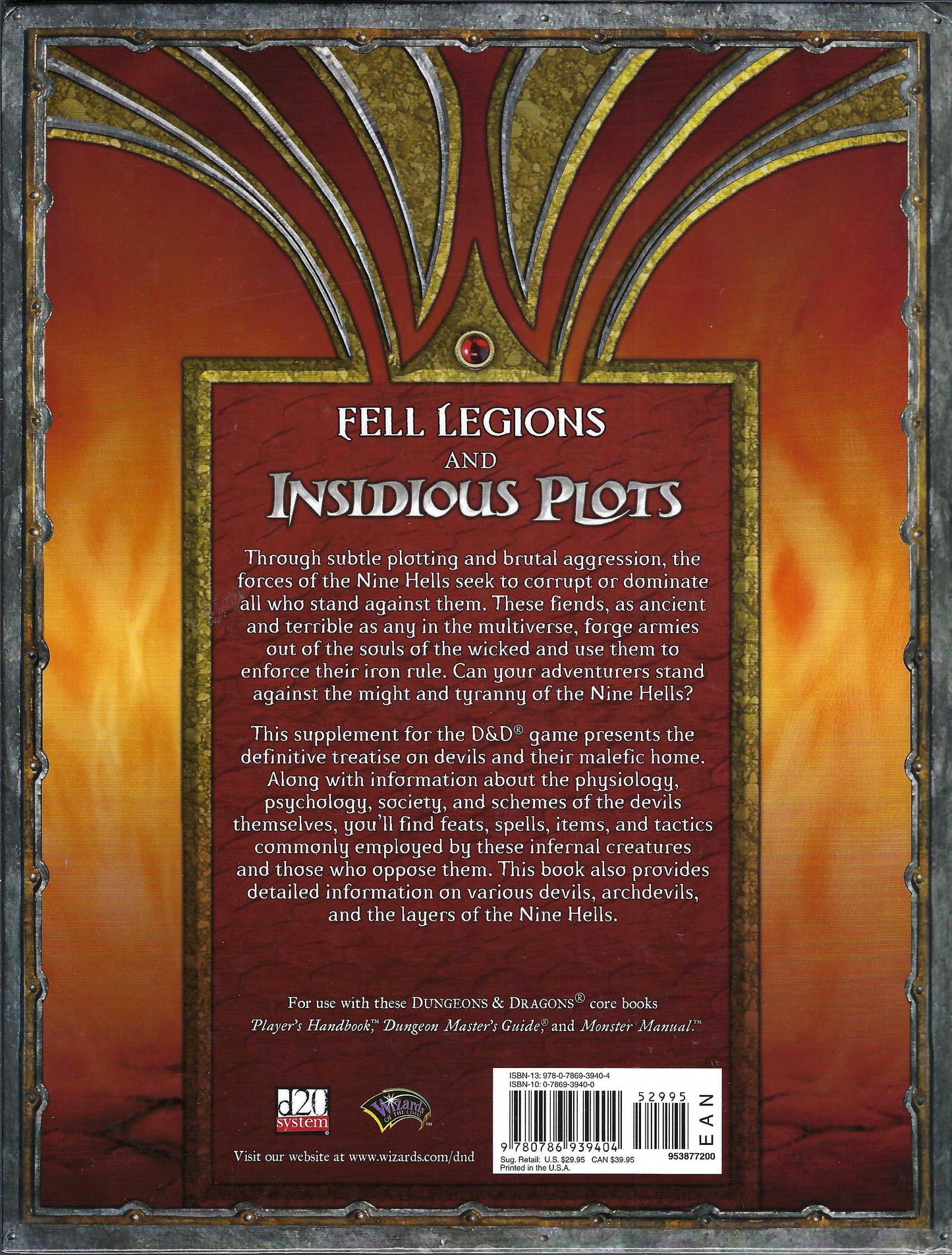 Fendish Codex II: Tyrants of the Nine Hells (D&D 3.5)