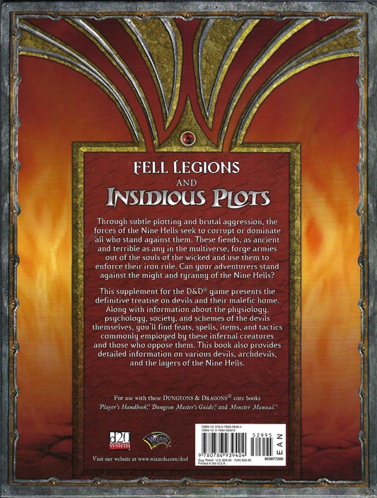 Fendish Codex II: Tyrants of the Nine Hells (D&D 3.5)