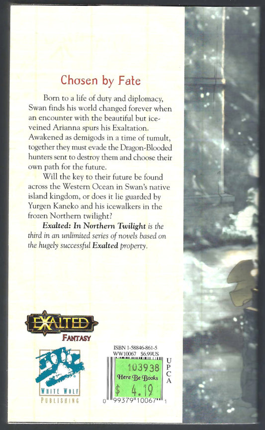 In Northern Twilight by Jess Hartley back cover