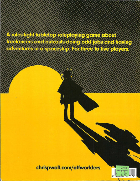 Offworlders by Chris Wolf and Olivia Gulin back cover