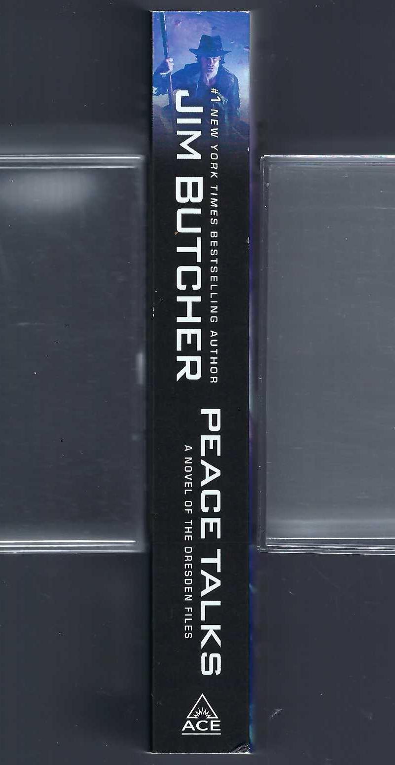 Peace Talks by Jim Butcher spine