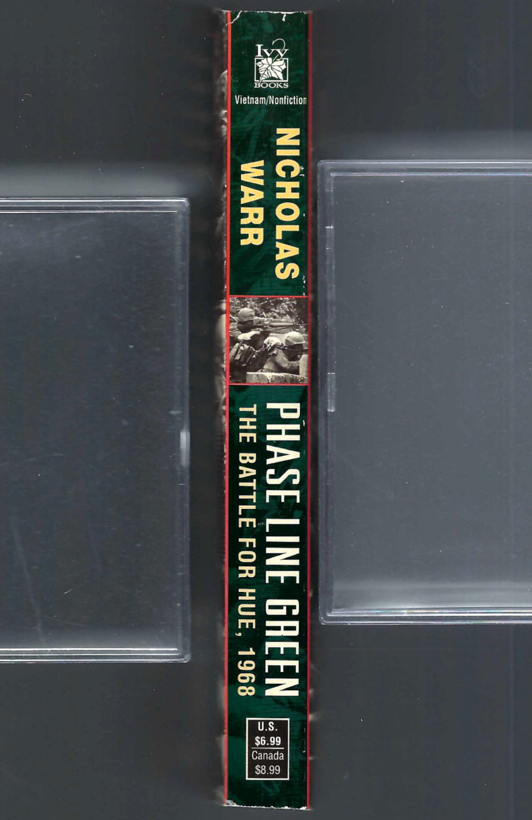Phase Line Green by Nicholas Warr spine