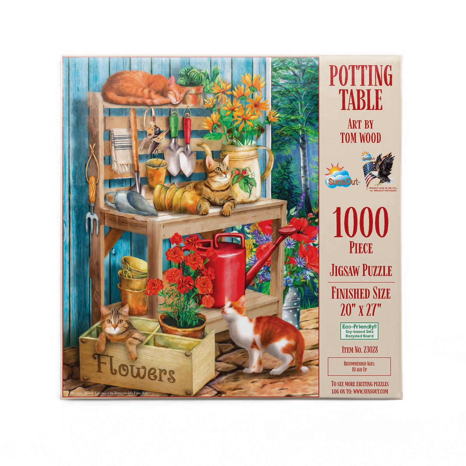 Potting Table 1000 Piece Jigsaw Puzzle
