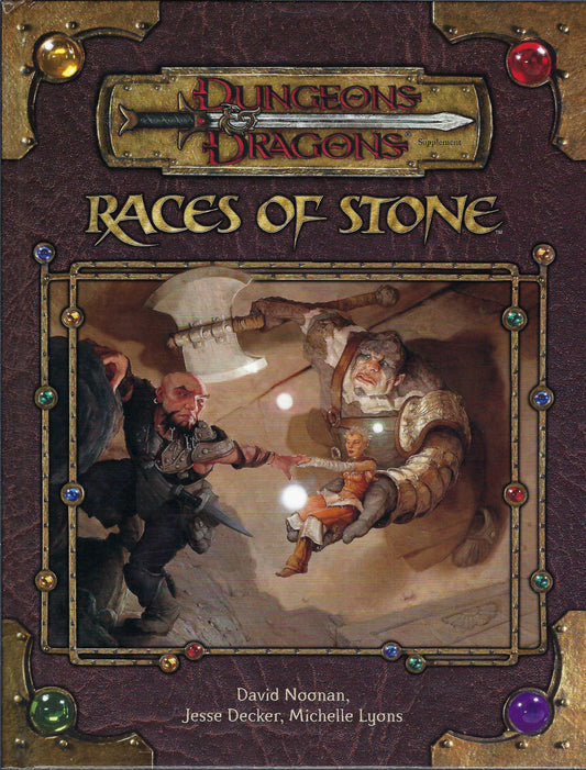 Races of Stone front cover