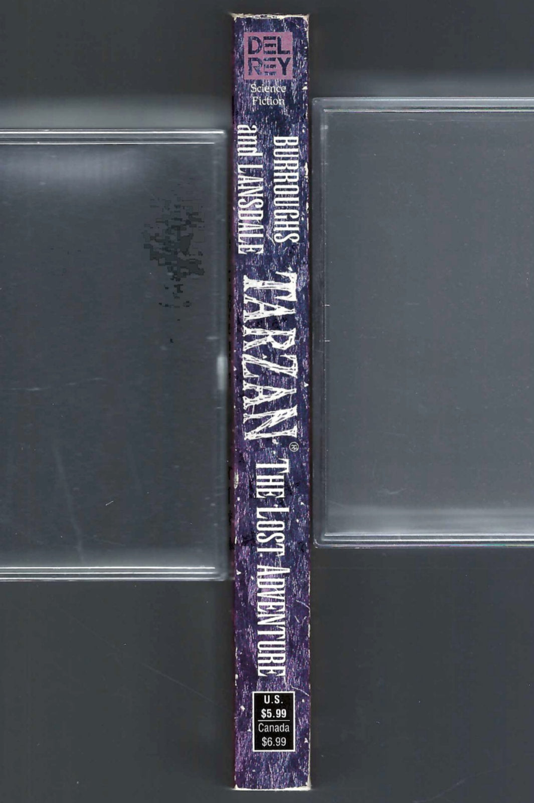 Tarzan: The Lost Adventure by Edgar Rice Burroughs and Joe Lansdale spine